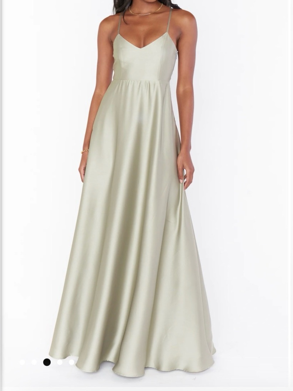 Show me your MUMU faith MAXI DRESS SIZE S NWOT